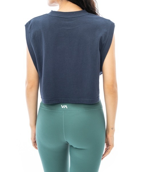 RVCA(ルーカ)の「RVCA レディース ARCHED RVCA TANKTOP タンクトップ【2023年夏モデル】/ルーカ(タンクトップ・レディース・ブラック/ホワイト/ブルー・MEDIUM/LARGE/SMALL)」の15枚目の写真