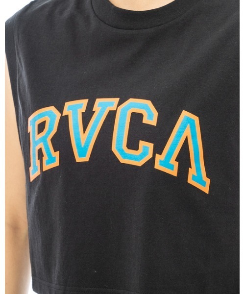 RVCA(ルーカ)の「RVCA レディース ARCHED RVCA TANKTOP タンクトップ【2023年夏モデル】/ルーカ(タンクトップ・レディース・ブラック/ホワイト/ブルー・MEDIUM/LARGE/SMALL)」の11枚目の写真