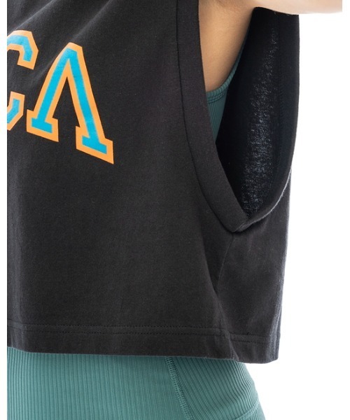 RVCA(ルーカ)の「RVCA レディース ARCHED RVCA TANKTOP タンクトップ【2023年夏モデル】/ルーカ(タンクトップ・レディース・ブラック/ホワイト/ブルー・MEDIUM/LARGE/SMALL)」の12枚目の写真