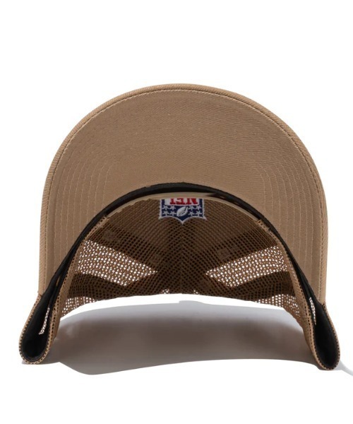 NEW ERA(ニューエラ)の「NEW ERA/ニューエラ キャップ 9FORTY A-Frame トラッカー NFL Trucker Cap サンフランシスコ・フォーティーナイナーズ カーキ 13515895(キャップ・メンズ・ベージュ・FREE)」の3枚目の写真