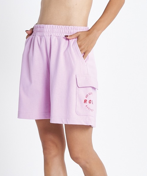 ROXY(ロキシー)の「MY EMOTION SHORTS/ロキシーウエストゴムショートパンツ(その他パンツ・レディース・ブラック/ピンク/オレンジ・SMALL/MEDIUM/LARGE)」の3枚目の写真
