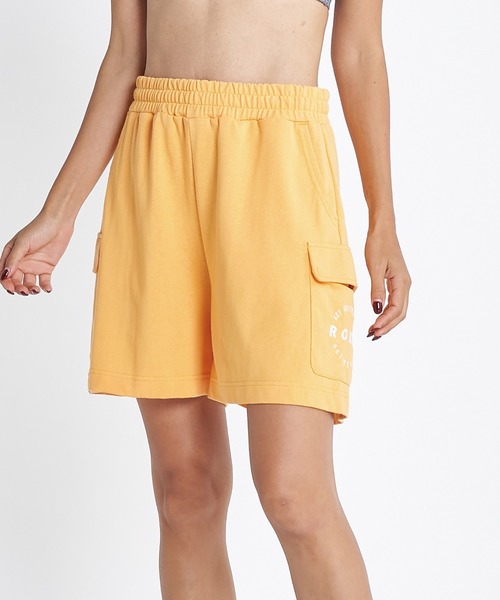 ROXY(ロキシー)の「MY EMOTION SHORTS/ロキシーウエストゴムショートパンツ(その他パンツ・レディース・ブラック/ピンク/オレンジ・SMALL/MEDIUM/LARGE)」の1枚目の写真