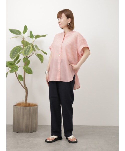 Lugnoncure（ルノンキュール）の「リネンブレンドパンツ（その他パンツ・レディース・オフホワイト/オレンジ/ネイビー・M/L）」の17枚目の写真