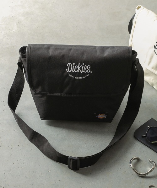 Dickies(ディッキーズ)の「Dickies ロゴ刺繍 メッセンジャーバッグ(メッセンジャーバッグ・メンズ・ベージュ/ブラック/オフホワイト・FREE)」の11枚目の写真