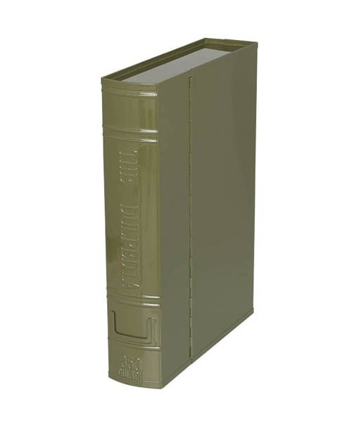 DULTON(ダルトン)の「DOCUMENT BOX/スチール 書類ボックス(収納グッズ・メンズ・ネイビー/イエロー/レッド/オリーブ/アイボリー・FREE)」の9枚目の写真