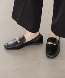 LAKOLE | チェーンギャザーローファー / 963969(ローファー)