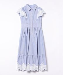 Dear Princess（ディアプリンセス）の「ストライプ×刺繍　ワンピース（ワンピース・レディース）」