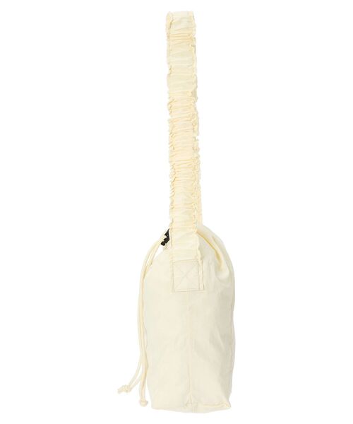 Green　Parks（グリーンパークス）の「・QUON　ドロストワンショルダーバッグ（ショルダーバッグ・レディース・ブラック/アイボリー/ブルー/レッド/グリーン・FREE）」の8枚目の写真