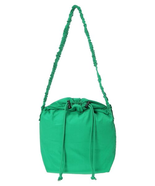 Green　Parks（グリーンパークス）の「・QUON　ドロストワンショルダーバッグ（ショルダーバッグ・レディース・ブラック/アイボリー/ブルー/レッド/グリーン・FREE）」の15枚目の写真