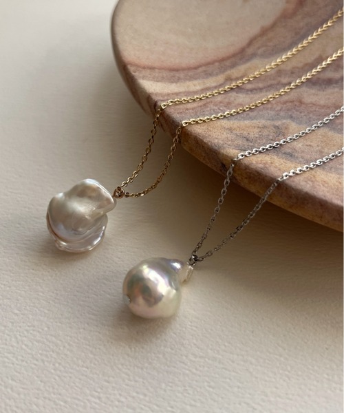 ciite'（シーテ）の「ドロップ淡水パール ネックレス（ネックレス・レディース・ゴールド/シルバー・FREE）」の15枚目の写真