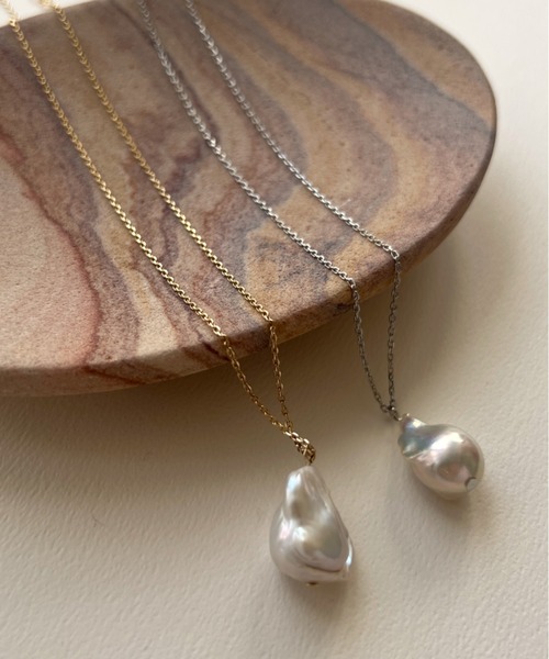 ciite'（シーテ）の「ドロップ淡水パール ネックレス（ネックレス・レディース・ゴールド/シルバー・FREE）」の16枚目の写真