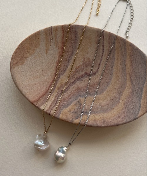 ciite'（シーテ）の「ドロップ淡水パール ネックレス（ネックレス・レディース・ゴールド/シルバー・FREE）」の17枚目の写真