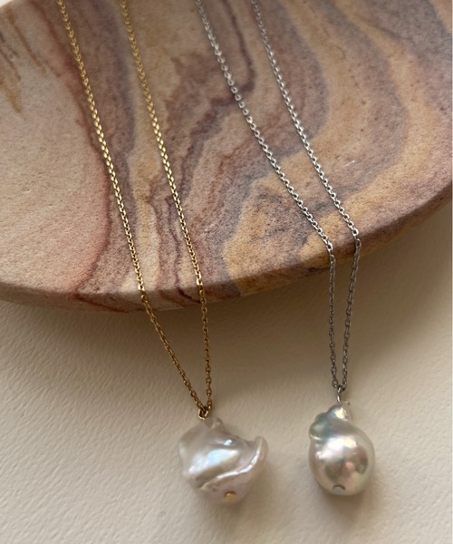 ciite'（シーテ）の「ドロップ淡水パール ネックレス（ネックレス・レディース・ゴールド/シルバー・FREE）」の18枚目の写真