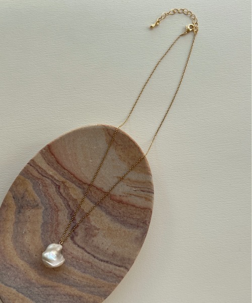 ciite'（シーテ）の「ドロップ淡水パール ネックレス（ネックレス・レディース・ゴールド/シルバー・FREE）」の21枚目の写真