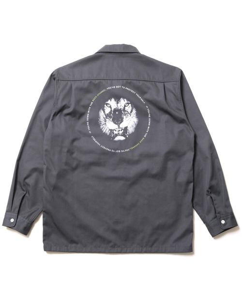 Back Channel（バックチャンネル）の「BC LION WORK SHIRT（シャツ/ブラウス・メンズ・チャコール/ブラック・MEDIUM/LARGE/X-LARGE）」の8枚目の写真
