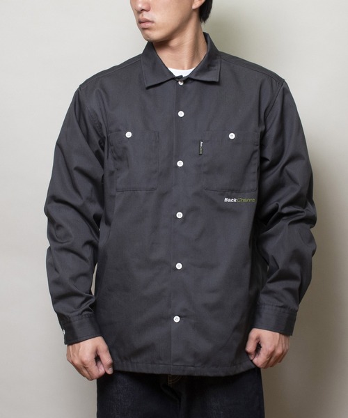 Back Channel（バックチャンネル）の「BC LION WORK SHIRT（シャツ/ブラウス・メンズ・チャコール/ブラック・MEDIUM/LARGE/X-LARGE）」の10枚目の写真