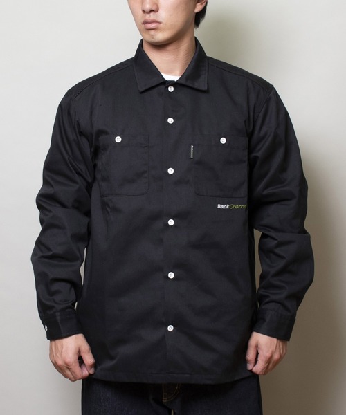 Back Channel（バックチャンネル）の「BC LION WORK SHIRT（シャツ/ブラウス・メンズ・チャコール/ブラック・MEDIUM/LARGE/X-LARGE）」の6枚目の写真