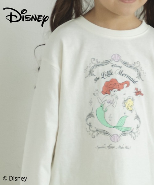 Disney】【ディズニー】キャラクタープリント 長袖Tシャツ（Tシャツ