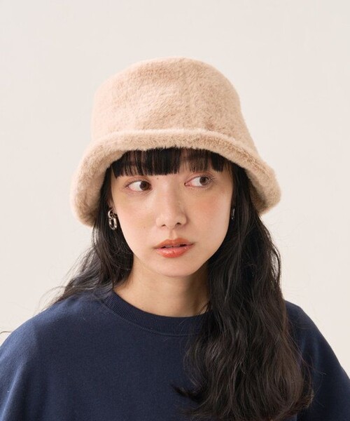 FREAK'S STORE(フリークスストア)の「ファー チューリップハット(ハット・レディース・ホワイト/ブラック/ベージュ/その他・ONE SIZE)」の10枚目の写真