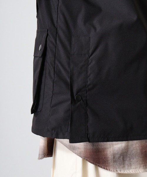 SUGGESTION（サジェッション）の「Hunting jacket / ハンティングジャケット unisex（ミリタリージャケット・メンズ・ブラック/オリーブ・L/M）」の18枚目の写真