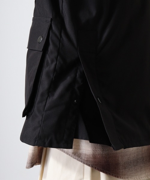 SUGGESTION（サジェッション）の「Hunting jacket / ハンティングジャケット unisex（ミリタリージャケット・メンズ・ブラック/オリーブ・L/M）」の19枚目の写真