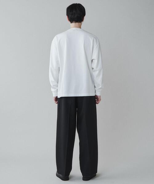 LUCY(ルーシー)の「LUCY/AIRFUNCTIONロンT(Tシャツ/カットソー・メンズ・ホワイト/ブラック・LARGE/MEDIUM)」の12枚目の写真