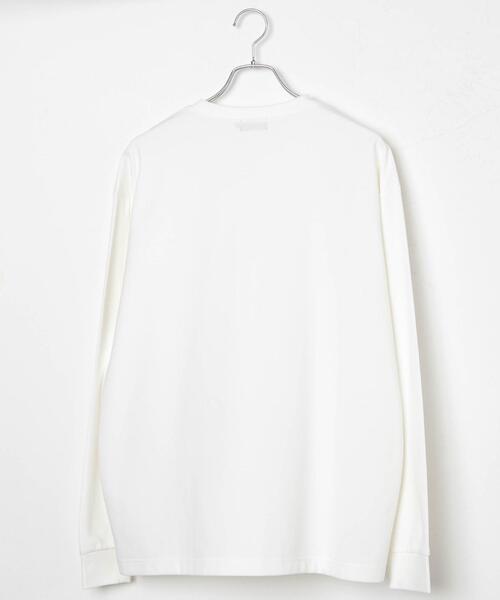 LUCY(ルーシー)の「LUCY/AIRFUNCTIONロンT(Tシャツ/カットソー・メンズ・ホワイト/ブラック・LARGE/MEDIUM)」の15枚目の写真