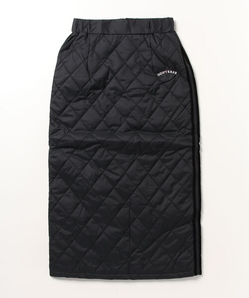 CONVERSE(コンバース)の「【 CONVERSE / コンバース 】 キルティング ベロアライン タイトスカート MNY 3487-8454 skirt(スカート・レディース・ブラック/アイボリー/ネイビー・M/L)」の17枚目の写真