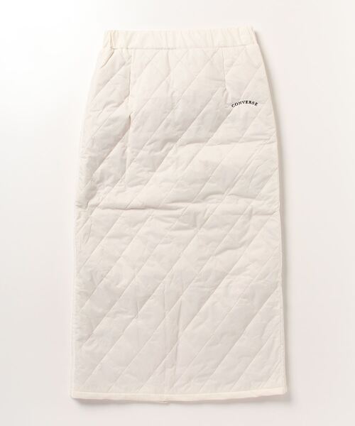 CONVERSE(コンバース)の「【 CONVERSE / コンバース 】 キルティング ベロアライン タイトスカート MNY 3487-8454 skirt(スカート・レディース・ブラック/アイボリー/ネイビー・M/L)」の18枚目の写真