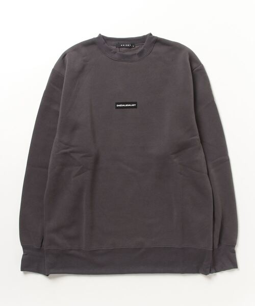 FUNALIVE（ファンアライブ）の「Printed brushed sweatshirt / プリント裏起毛スウェットトレーナー unisex（スウェット・メンズ・ダークグレー/ベージュ/ブラック系/ヘザーチャコール/グレー系/チャコール/グリーン系/グレイッシュベージュ/杢グレー/グレー系2/グレー系1/グリーン/ベージュ系/オートミール/アイボリー/ブラック系2/ブラック系1/ブラック・L/XL/M）」の12枚目の写真