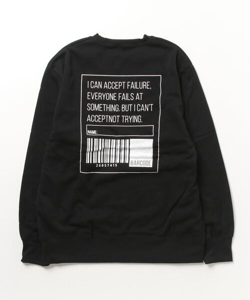 FUNALIVE（ファンアライブ）の「Printed brushed sweatshirt / プリント裏起毛スウェットトレーナー unisex（スウェット・メンズ・ダークグレー/ベージュ/ブラック系/ヘザーチャコール/グレー系/チャコール/グリーン系/グレイッシュベージュ/杢グレー/グレー系2/グレー系1/グリーン/ベージュ系/オートミール/アイボリー/ブラック系2/ブラック系1/ブラック・L/XL/M）」の22枚目の写真