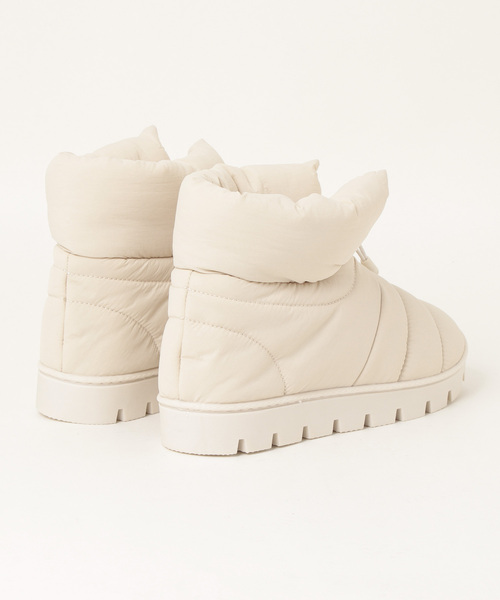 LOWRYS FARM（ローリーズファーム）の「ナカワタブーツ　976887（ブーツ・レディース・ブラック/アイボリー・LARGE/MEDIUM）」の17枚目の写真