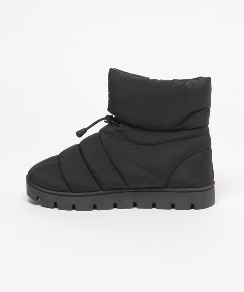 LOWRYS FARM（ローリーズファーム）の「ナカワタブーツ　976887（ブーツ・レディース・ブラック/アイボリー・LARGE/MEDIUM）」の18枚目の写真