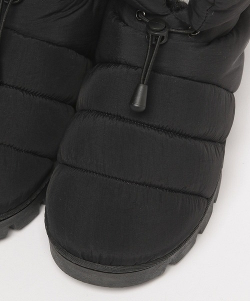 LOWRYS FARM（ローリーズファーム）の「ナカワタブーツ　976887（ブーツ・レディース・ブラック/アイボリー・LARGE/MEDIUM）」の8枚目の写真