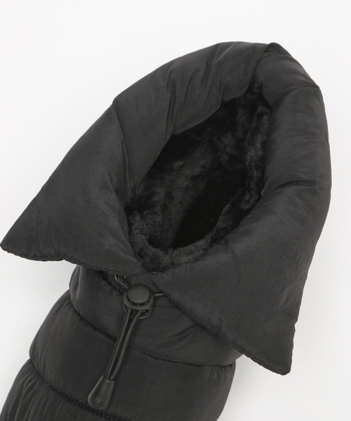 LOWRYS FARM（ローリーズファーム）の「ナカワタブーツ　976887（ブーツ・レディース・ブラック/アイボリー・LARGE/MEDIUM）」の14枚目の写真