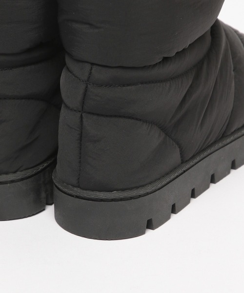 LOWRYS FARM（ローリーズファーム）の「ナカワタブーツ　976887（ブーツ・レディース・ブラック/アイボリー・LARGE/MEDIUM）」の22枚目の写真