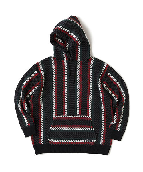 FAT(エフエイティー)の「MEXRIPE(パーカー・メンズ・ブラック/サックスブルー/ブラウン・FAT(XL)/JUMBO(XXL)/SKINNY(L)/TITCH(M))」の2枚目の写真