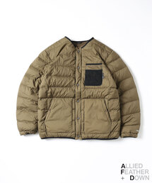 417 EDIFICE | 【ALLIED FEATHER&DOWN / アライド フェザー&ダウン】 RV Comfortable Down Cardigan(ダウンジャケット/コート)