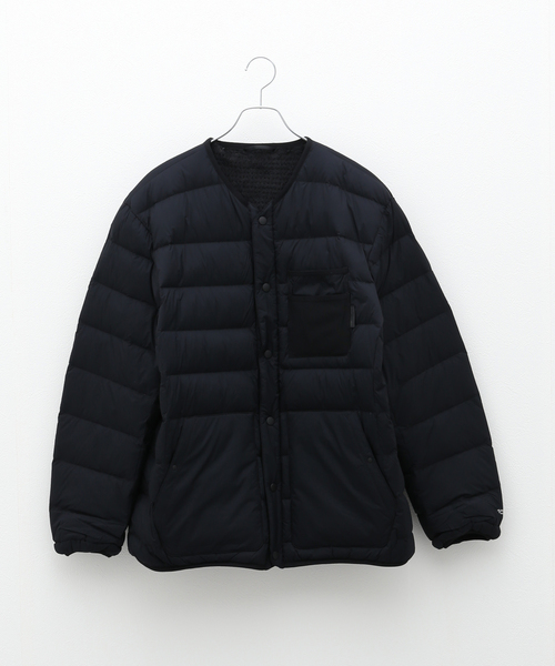 417 EDIFICE(フォーワンセブンエディフィス)の「【ALLIED FEATHER&DOWN / アライド フェザー&ダウン】 RV Comfortable Down Cardigan(ダウンジャケット/コート・メンズ・ベージュ/ブラック・SMALL/MEDIUM/LARGE)」の17枚目の写真