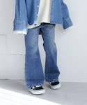 LOWRYS FARM（ローリーズファーム）の「デニムフレアパンツ　 993720（デニムパンツ・120cm）」
