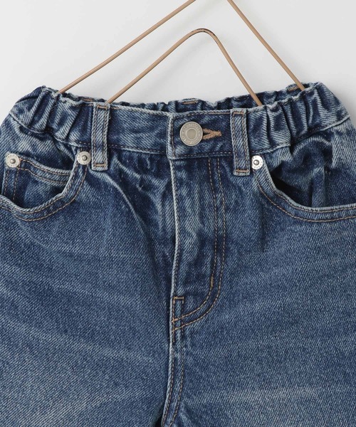 LOWRYS FARM(ローリーズファーム)の「デニムフレアパンツ 993720(デニムパンツ・キッズ・ブラック/ブルー・110cm/120cm/130cm/150cm/140cm)」の4枚目の写真