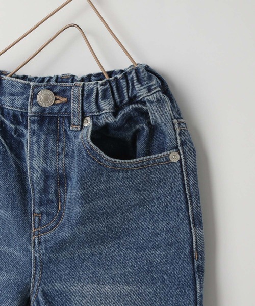 LOWRYS FARM(ローリーズファーム)の「デニムフレアパンツ 993720(デニムパンツ・キッズ・ブラック/ブルー・110cm/120cm/130cm/150cm/140cm)」の6枚目の写真