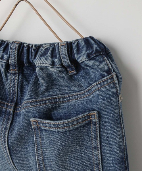 LOWRYS FARM(ローリーズファーム)の「デニムフレアパンツ 993720(デニムパンツ・キッズ・ブラック/ブルー・110cm/120cm/130cm/150cm/140cm)」の9枚目の写真