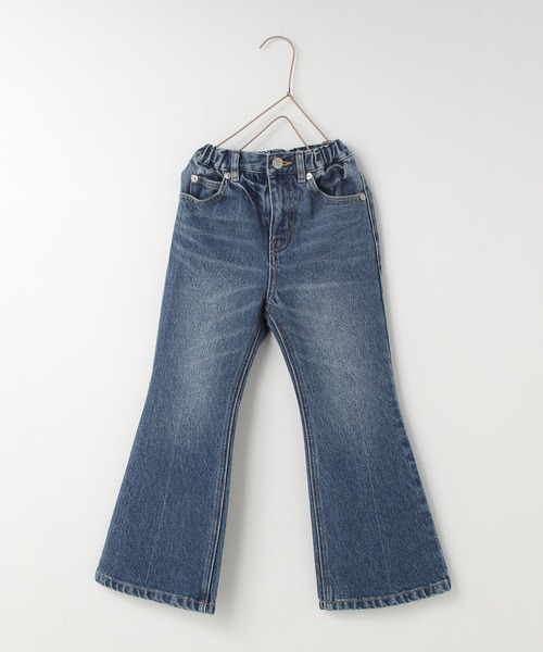 LOWRYS FARM(ローリーズファーム)の「デニムフレアパンツ 993720(デニムパンツ・キッズ・ブラック/ブルー・110cm/120cm/130cm/150cm/140cm)」の19枚目の写真