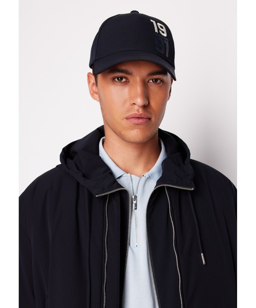 ARMANI EXCHANGE(アルマーニエクスチェンジ)の「【A|X アルマーニ エクスチェンジ】AXロゴ パネルキャップ(キャップ・メンズ・セージグリーン/ネイビー/オフホワイト・FREE)」の13枚目の写真