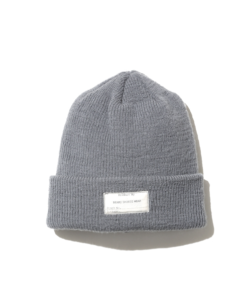 BEAMS（ビームス）の「◆BEAMS / 縮絨 ウール ワッチキャップ（ニットキャップ/ビーニー・メンズ・ホワイト/グレー/ブラック/ベージュ/ワイン/ダークグリーン/ブルー/ネイビー・ONE SIZE）」の3枚目の写真