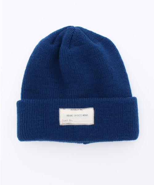 BEAMS（ビームス）の「◆BEAMS / 縮絨 ウール ワッチキャップ（ニットキャップ/ビーニー・メンズ・ホワイト/グレー/ブラック/ベージュ/ワイン/ダークグリーン/ブルー/ネイビー・ONE SIZE）」の7枚目の写真