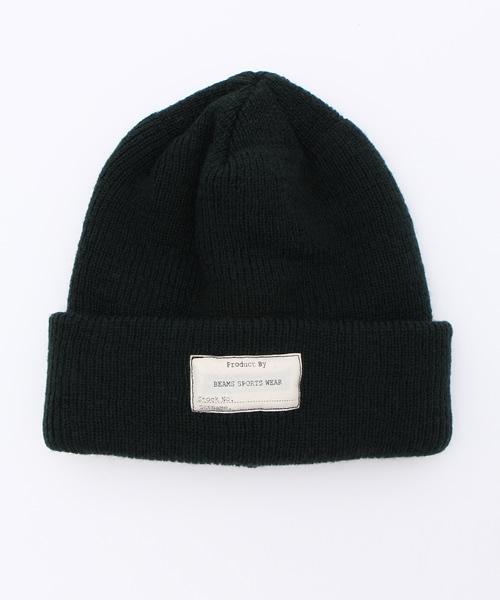 BEAMS（ビームス）の「◆BEAMS / 縮絨 ウール ワッチキャップ（ニットキャップ/ビーニー・メンズ・ホワイト/グレー/ブラック/ベージュ/ワイン/ダークグリーン/ブルー/ネイビー・ONE SIZE）」の5枚目の写真