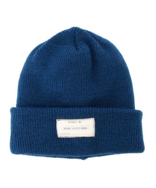 BEAMS（ビームス）の「◆BEAMS / 縮絨 ウール ワッチキャップ（ニットキャップ/ビーニー・メンズ・ホワイト/グレー/ブラック/ベージュ/ワイン/ダークグリーン/ブルー/ネイビー・ONE SIZE）」の9枚目の写真