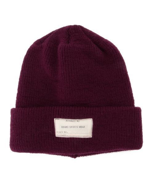 BEAMS（ビームス）の「◆BEAMS / 縮絨 ウール ワッチキャップ（ニットキャップ/ビーニー・メンズ・ホワイト/グレー/ブラック/ベージュ/ワイン/ダークグリーン/ブルー/ネイビー・ONE SIZE）」の13枚目の写真